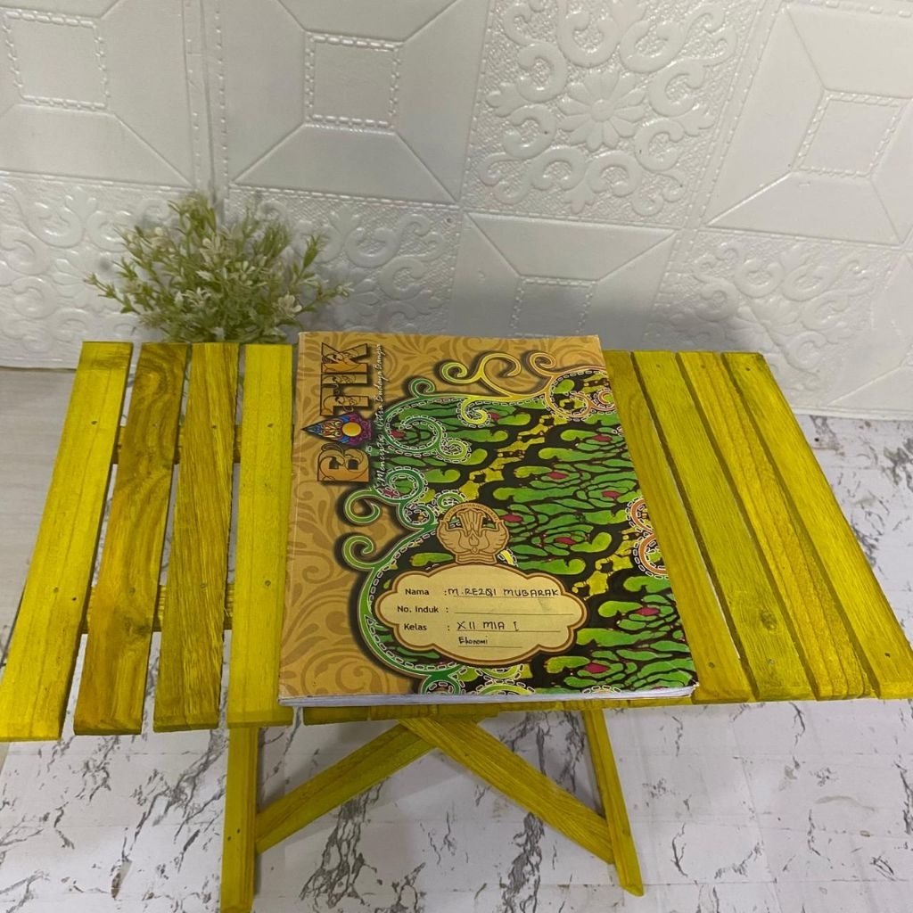 ALBARIQI Rehal Kayu Meja Lipat Praktis / Dampar Ngaji Meja Mengaji Ukuran Panjang Terbaru