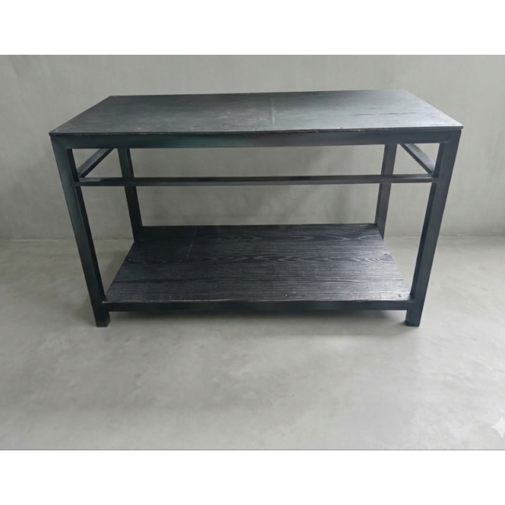 Rak aquarium+ alas bacround hitam 100x50x75