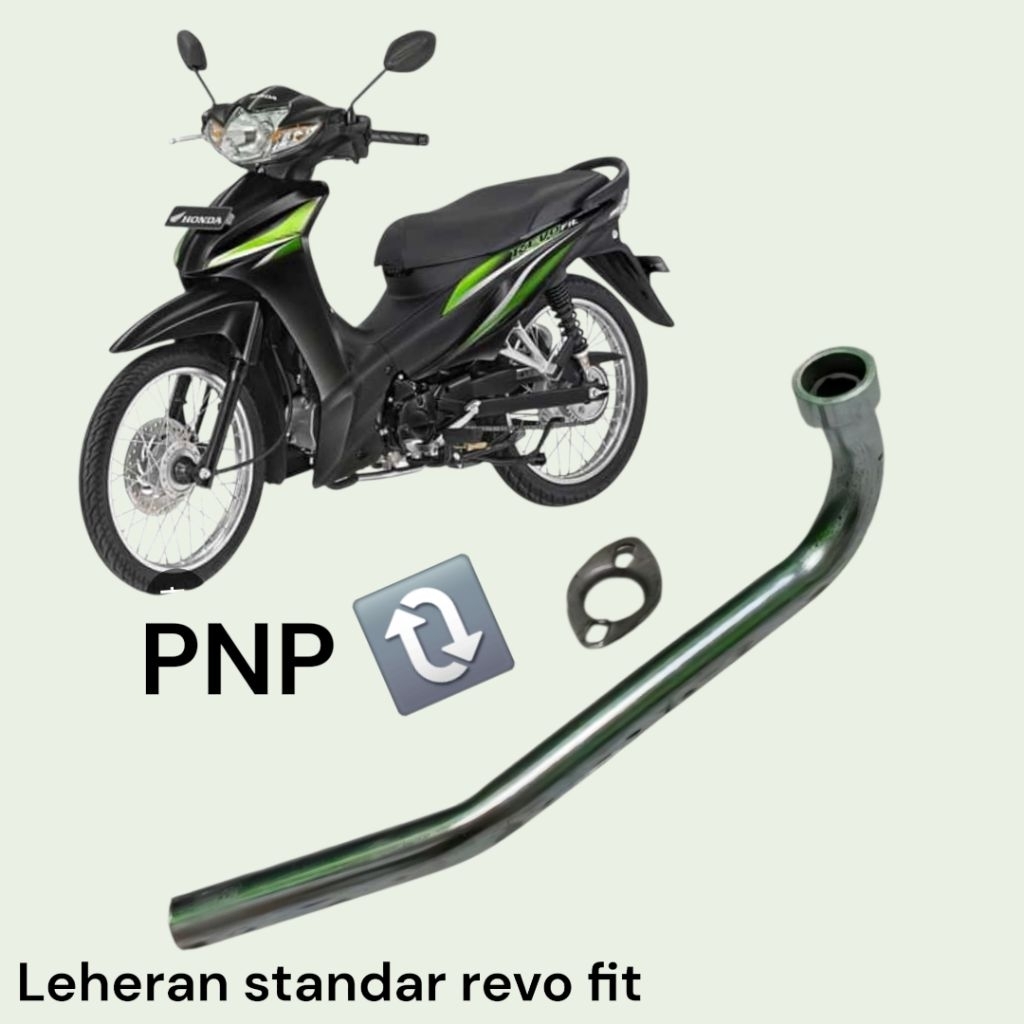 Leheran Knalpot Standart Ori Revo Fit Fi Pengganti Yang Bocor Atau Keropos