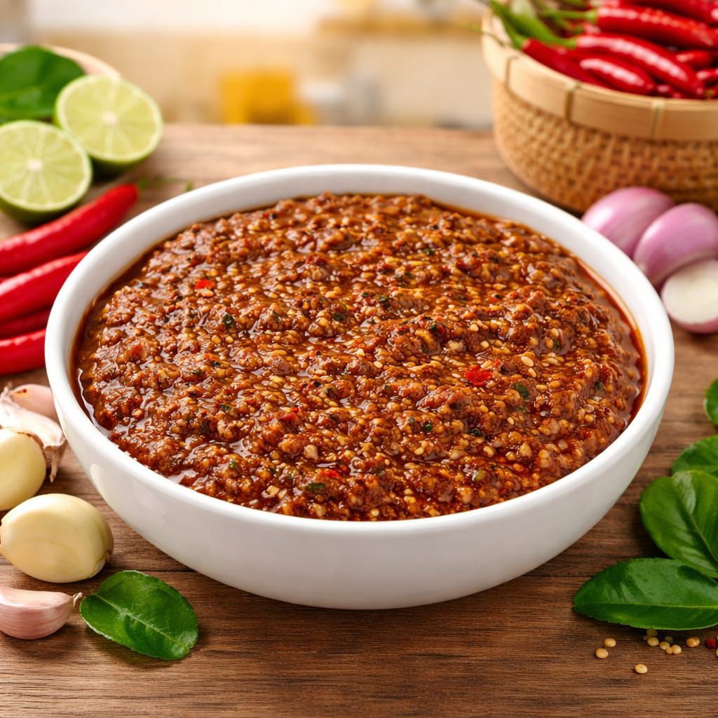 SAMBEL PECEL KEDIRI PEDAS MANIS / SAMBEL PECEL SAMBEL KACANG 1KG