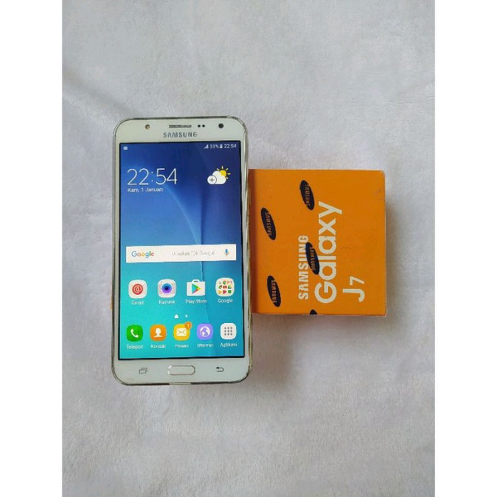 SAMSUNG J7 2015 SM-J700F SECOND BERKUALITAS FULSET