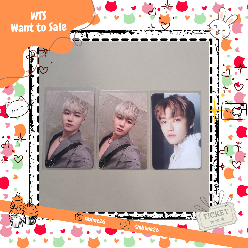 PC Official Jaemin TDS2 JAPAN Random Photocard & TDS 2 Fortune Scratch