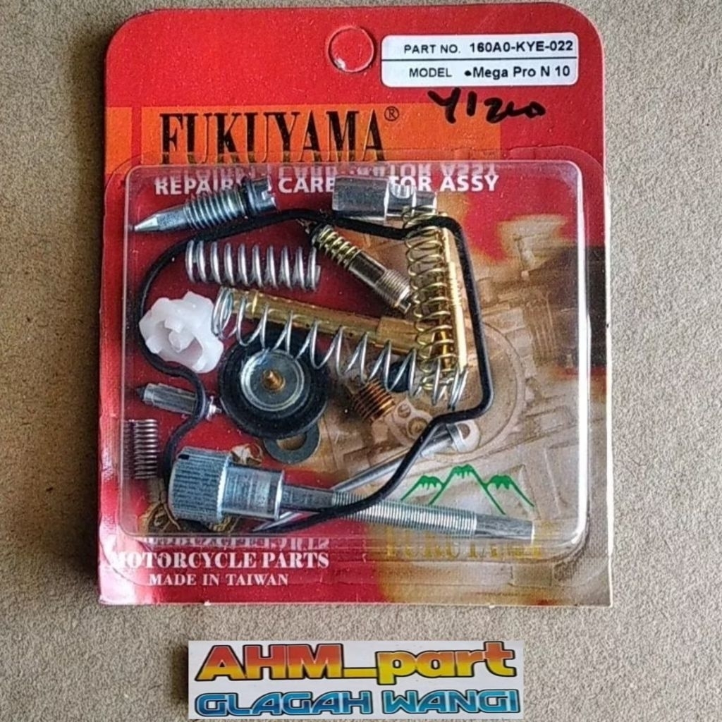 Repairkit isi karburator megapro new mono 160A0-KYE-022 ori FUKUYAMA