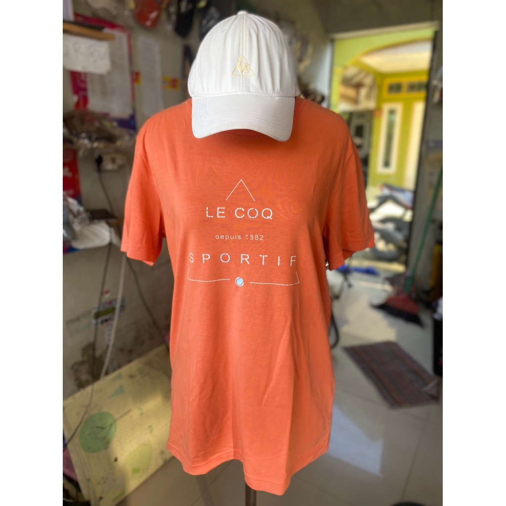 Sepaket Topi Baju Brand Lecoq