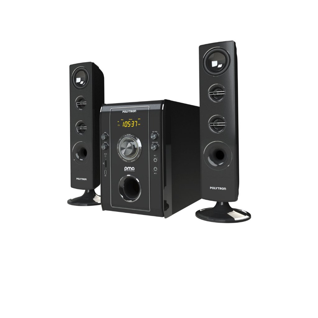 POLYTRON Multimedia Speaker Aktif PMA 9526 /-B New