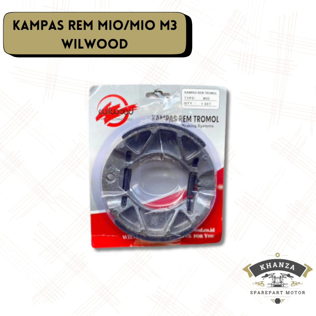 WILWOOD Kampas Rem Mio M3 || Kampas Rem Motor Yamaha Mio M3 Soul GT 125 Mio 125 Mio Z