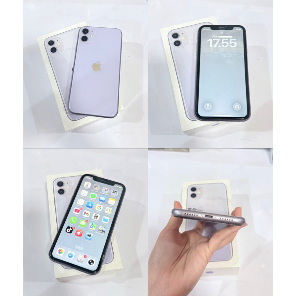 iphone 11 64 gb purple ibox second