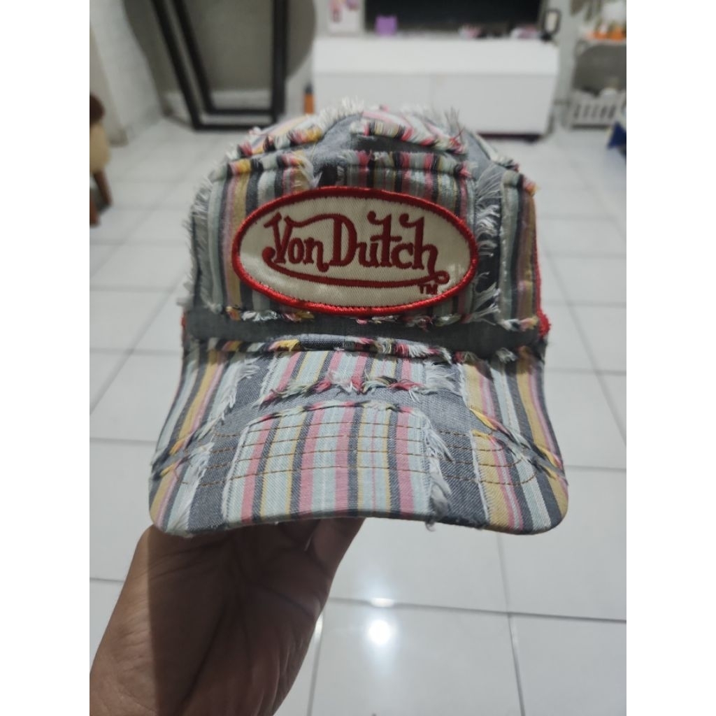 Von Dutch Patchwork Trucker Cap