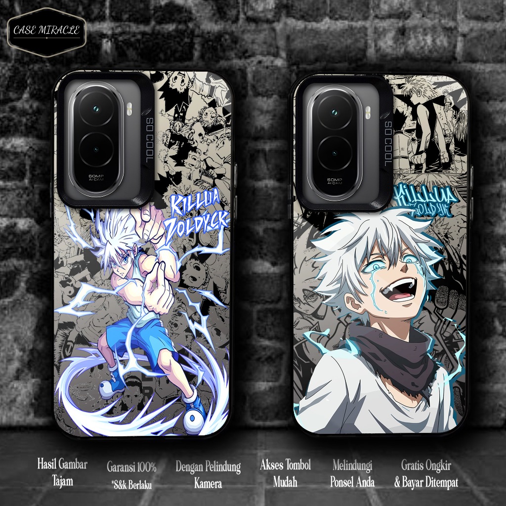 Case POCO M7 4G Softcase POCO Premium Matte Hard Case - Case So Cool IMD - Case Hologram KILUA - Cas