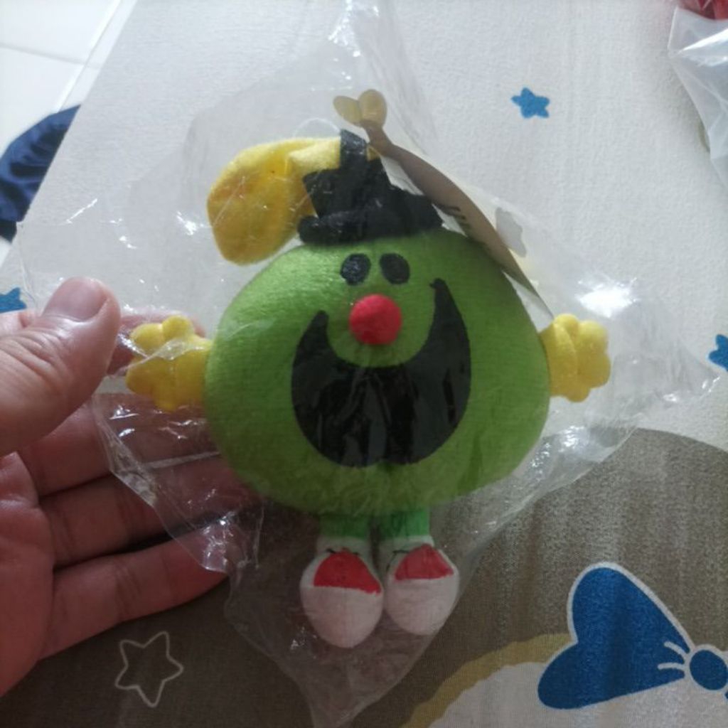 Mr Fun dari Mr Men and Little Miss Boneka Soft Toy | RARE
