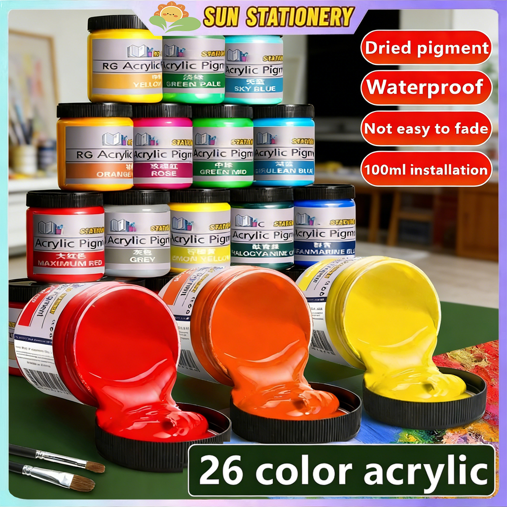 100/300ml Maries Acrylic Paint / Cat Akrilik Maries