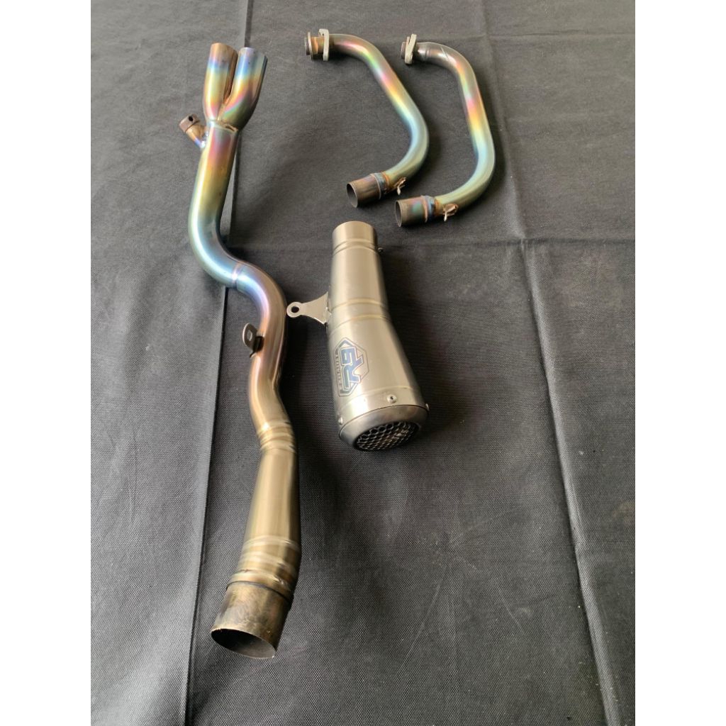 COD knalpot r9 gp titanium original ninja 250 fi old thn 2012_2017