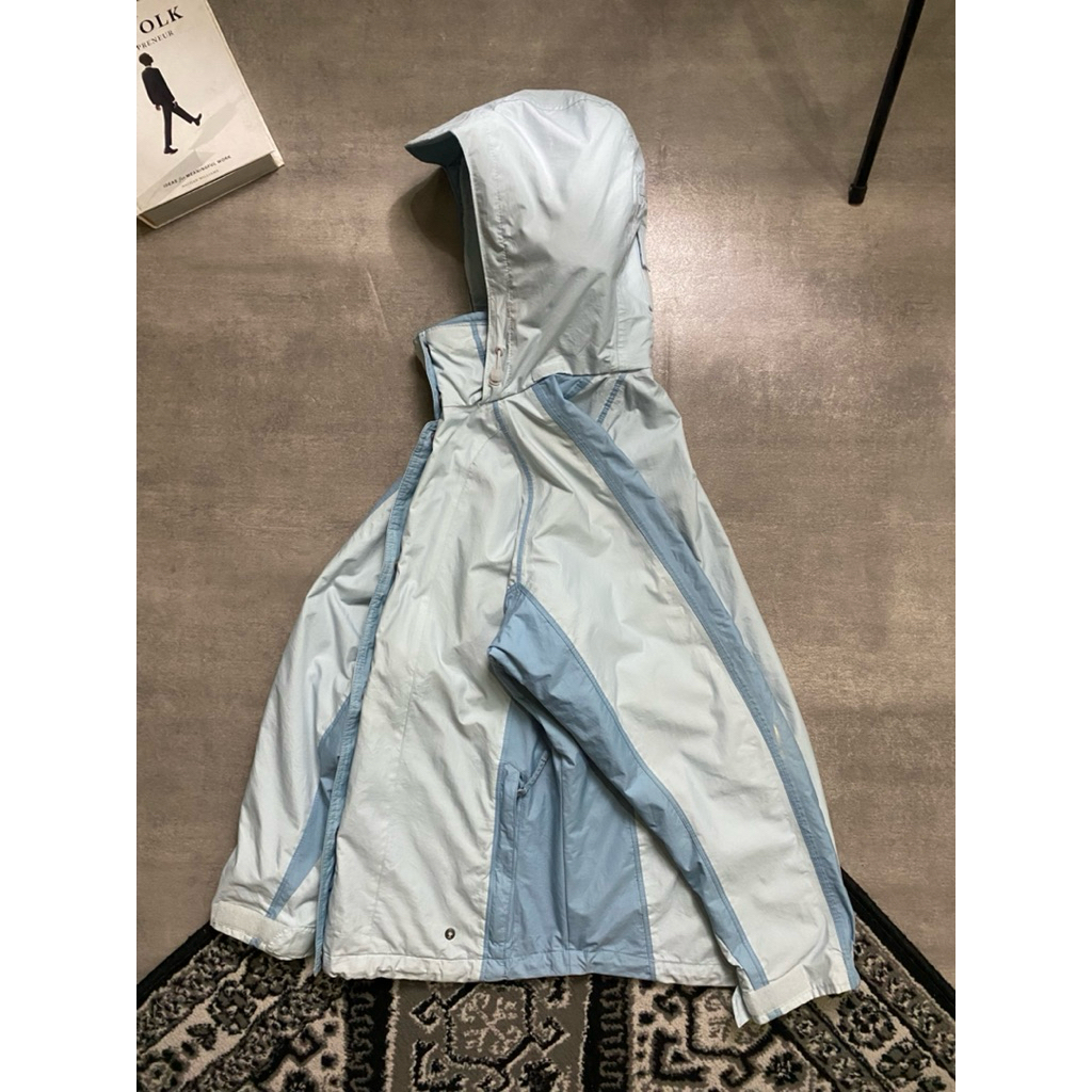 Colum Vertex Interchange Winter Jacket Twotone Hooded (5A-09)