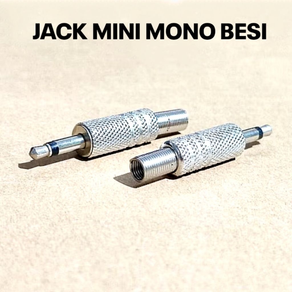 Jack Mini Mono Besi (Jack 3,5mm mono)