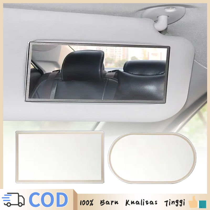 Cermin Sunvisor Sun Visor Cermin Makeup Mobil Mirror Sunvisor Kaca Mobil