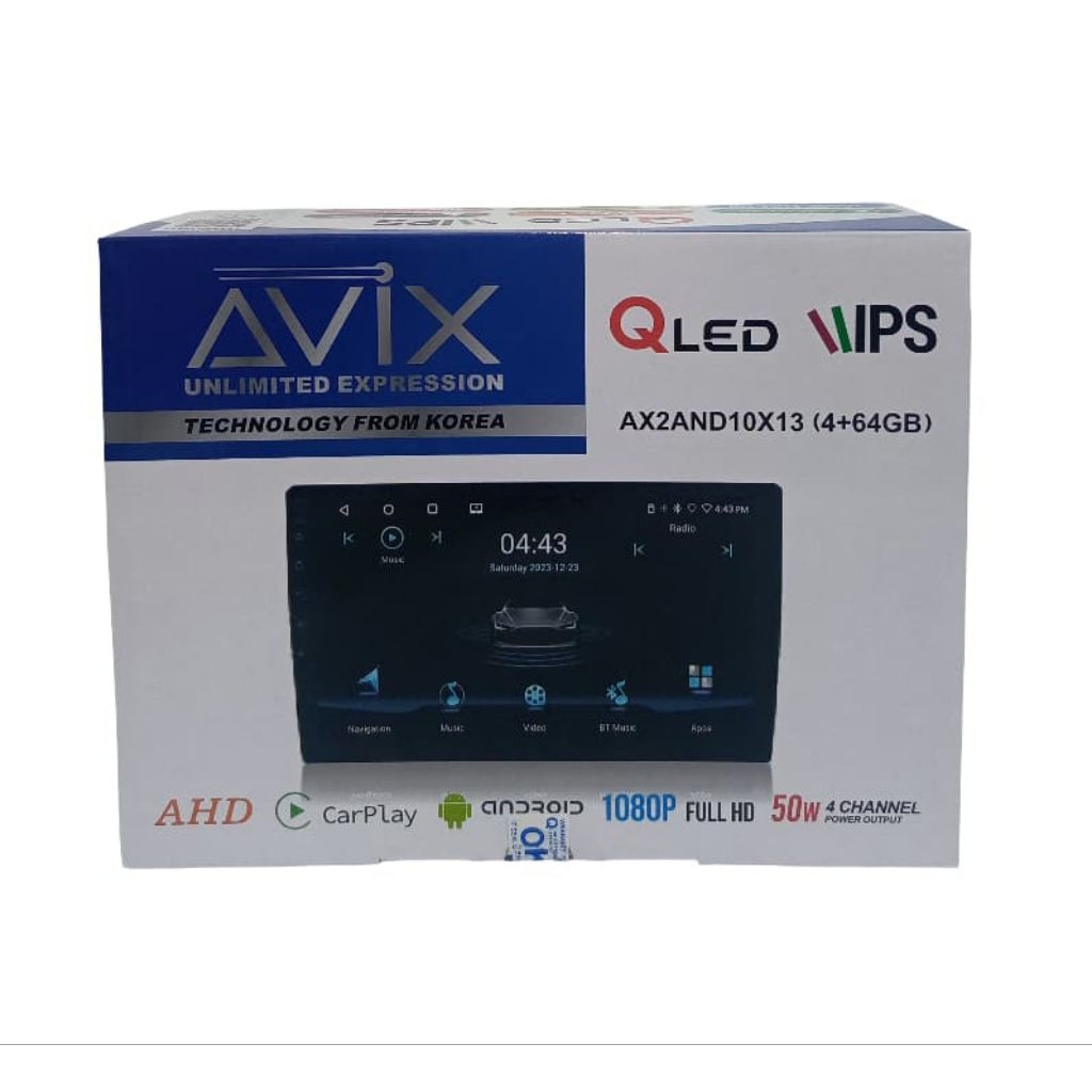 Head Unit Android 9 Inch AVIX AX2 AND10X13 RAM 4GB ROM 64GB IPS