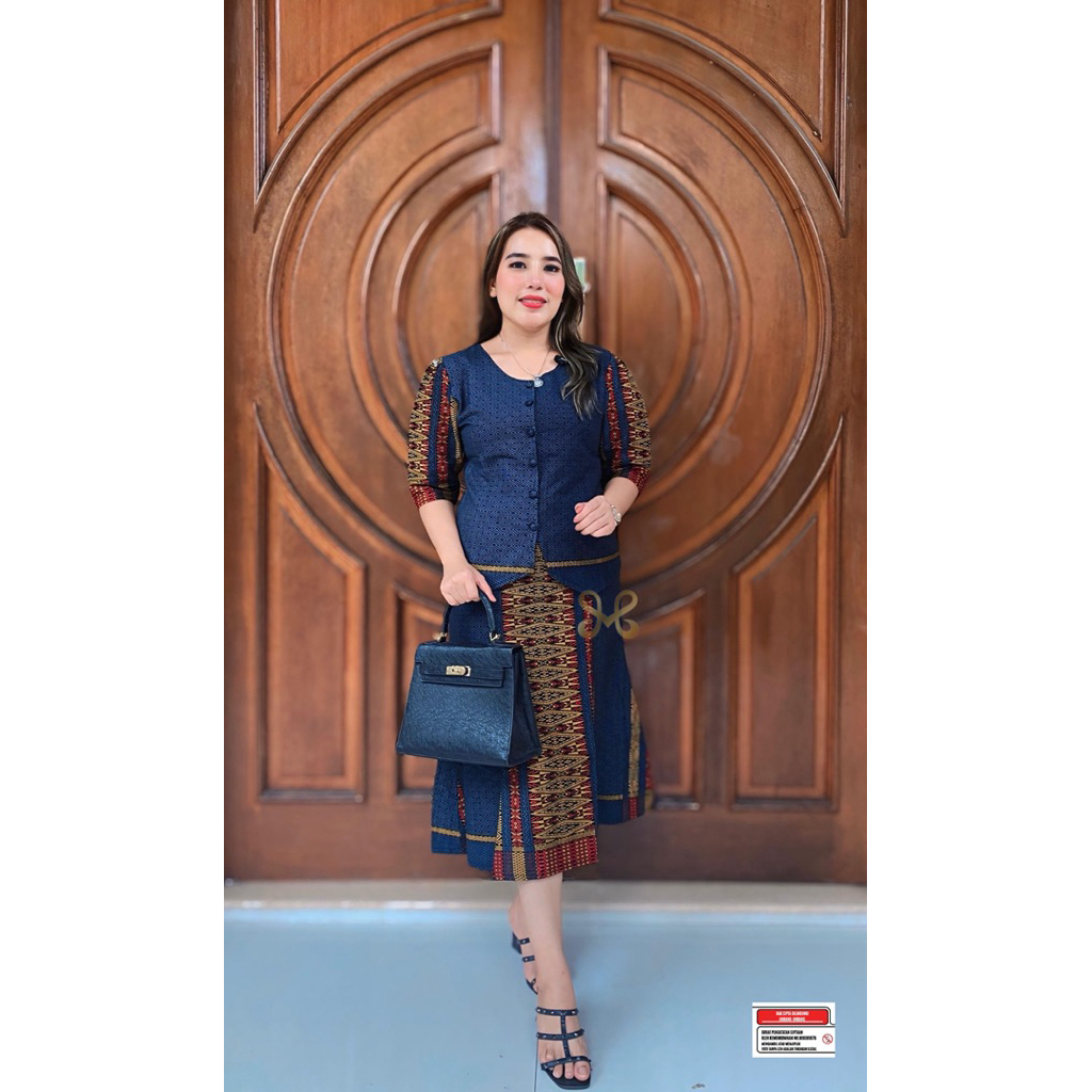 Delia - Setelan Batik Wanita // Setelan Pesta Wanita // Setelan Kondangan Wanita By AMC