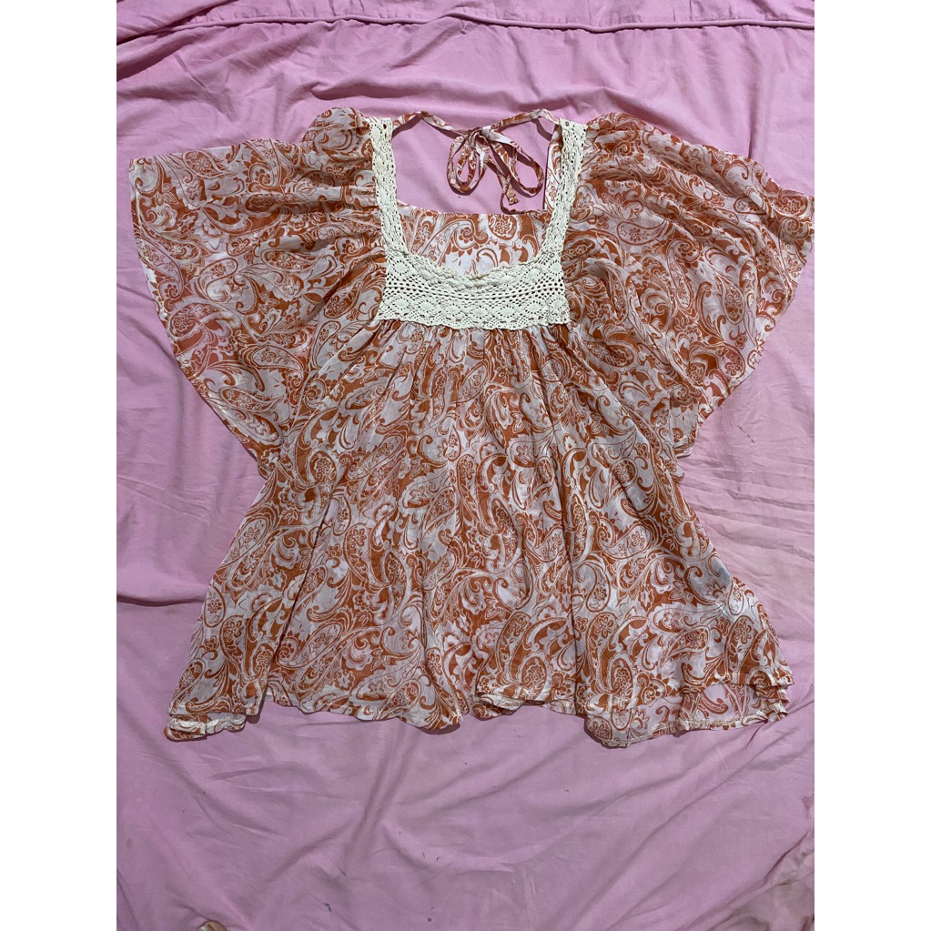 new batch downtown vintage fairy cottagecore morikei grunge banydoll top style