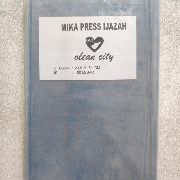 MIKA PRESS IJAZAH TANPA TUTUP