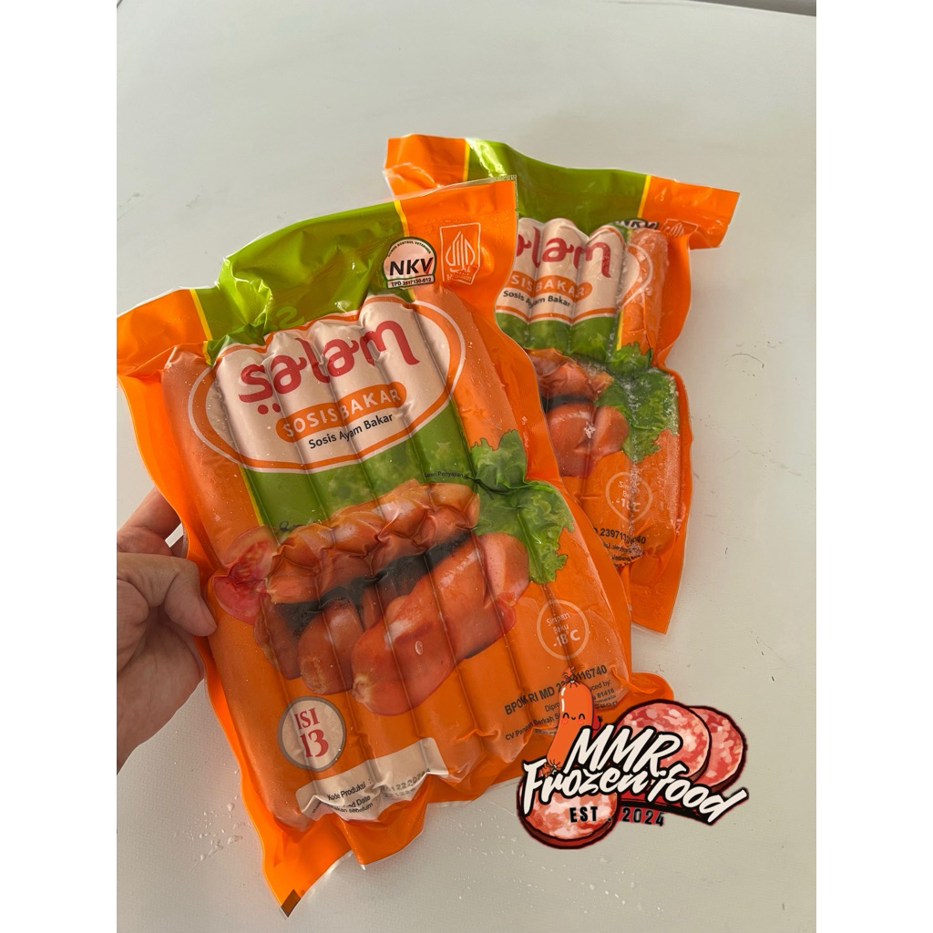 SOSIS SALAM / SOSIS BAKAR / SOSIS SALAM MINI / FROZEN FOOD PALEMBANG
