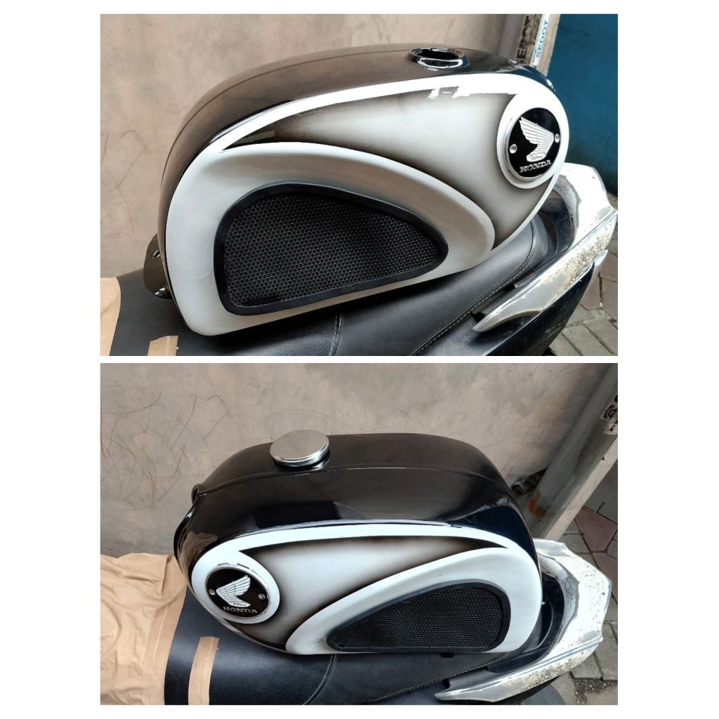 Tangki CB Dream warna Hitam Tangki Honda CB Dream 305