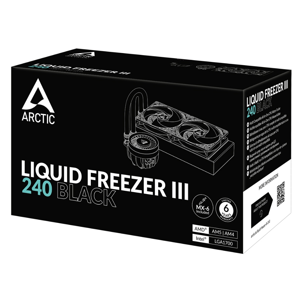 Arctic Liquid Freezer III 240 - AIO Liquid CPU Cooler
