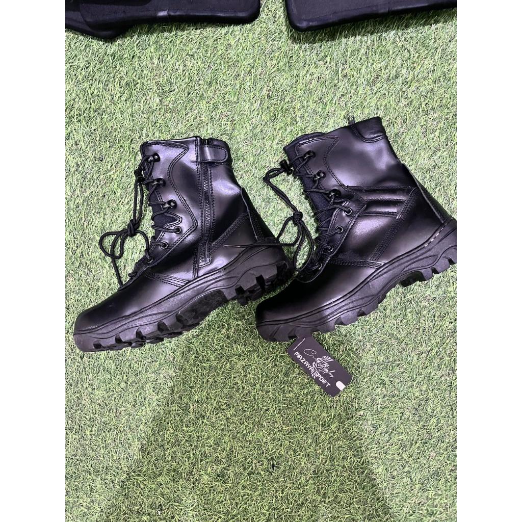 Sepatu PDL Jatah TNI AD Full Kulit Manggis Asli  Ukuran 39-45 Produksi Tahun 2018-2020