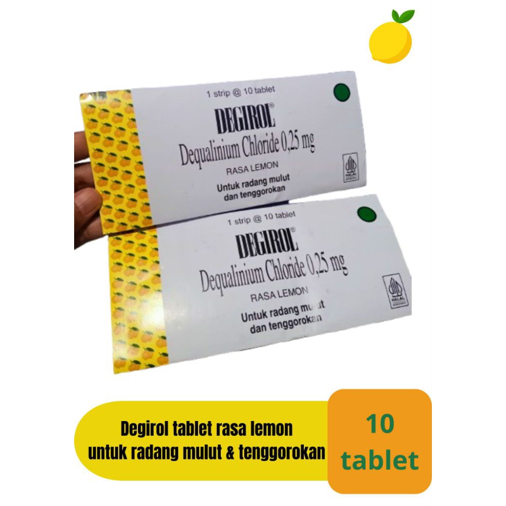 Degirol obat radang mulut dan tenggorokan