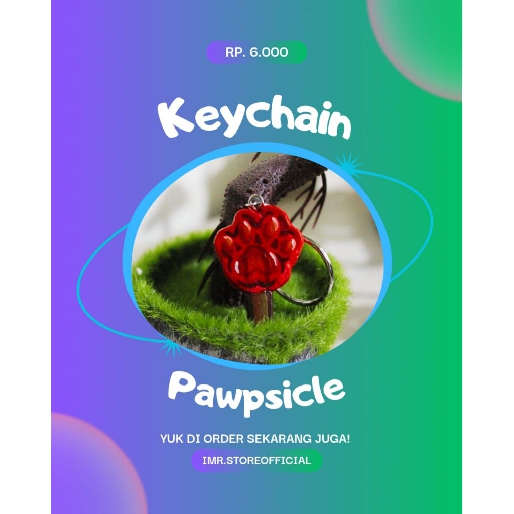 KEYCHAIN PAWPSICLE ZOOTOPIA