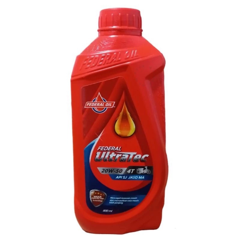 Oli Federal Ultratec 800ml Oli Motor Federal 20W-50