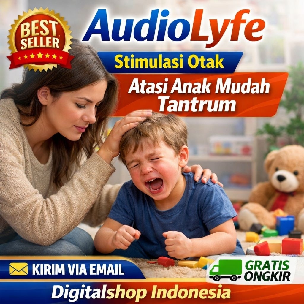 AudioLyfe Stimulasi Otak Atasi Anak Mudah Tantrum