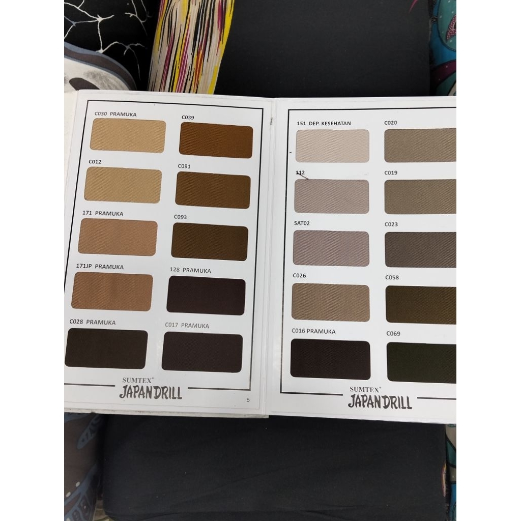 JUAL SUMTEX JAPAN DRILL TIDAK.TIDAK JUAL  JUAL BUKU KATALOG HANYA JUAL KAIN SAJA