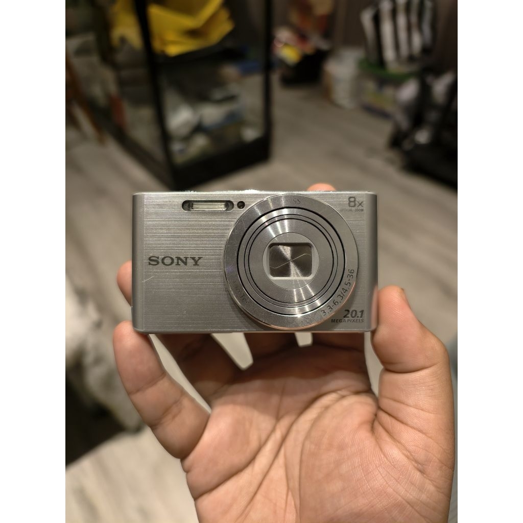 kamera digital digicam sony cybershot dsc-w830 silver