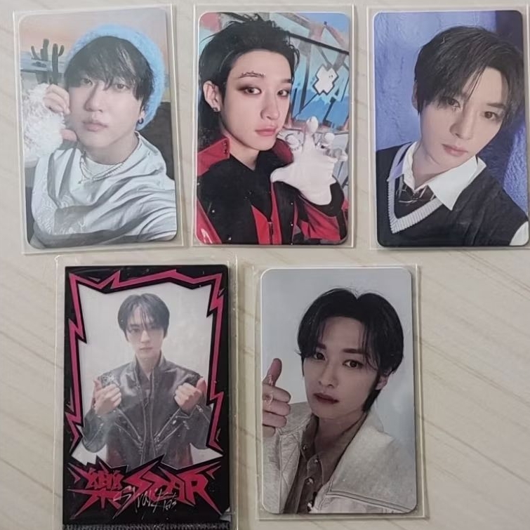 (Clearance) Photocard Straykids Hyung-Line Bangchan, Lee Know, Changbin