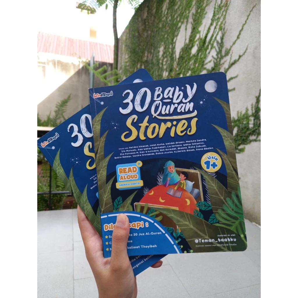 Buku Anak Islami 30 Baby Qur'an Stories Learning Islam for Kids