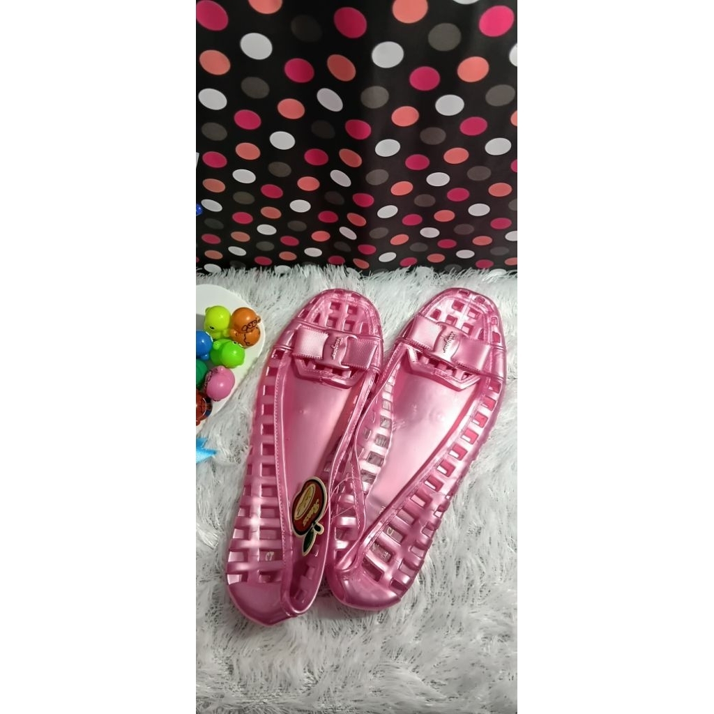 flatshoes jelly/sepatu jelly wanita /sepatu karet