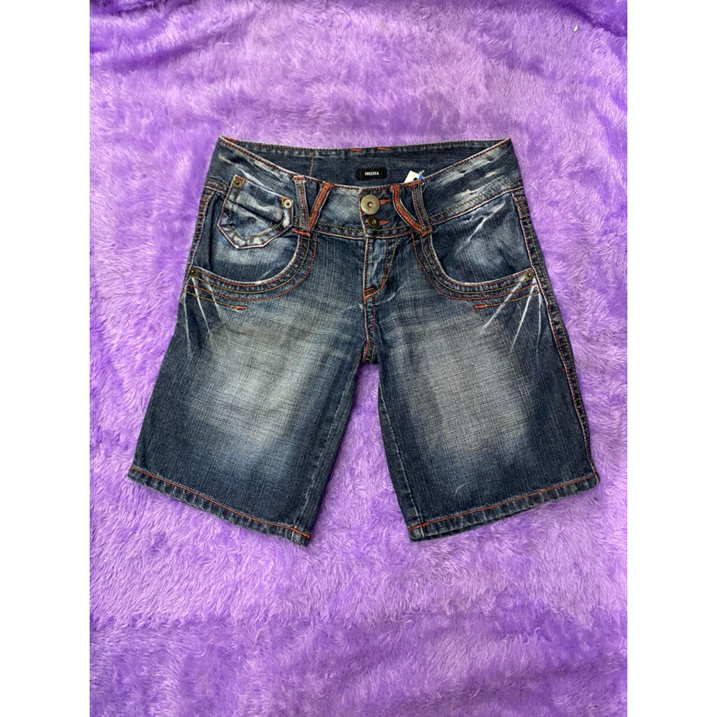 PL celana cewek jeans pendek  luccica LP 80 cm