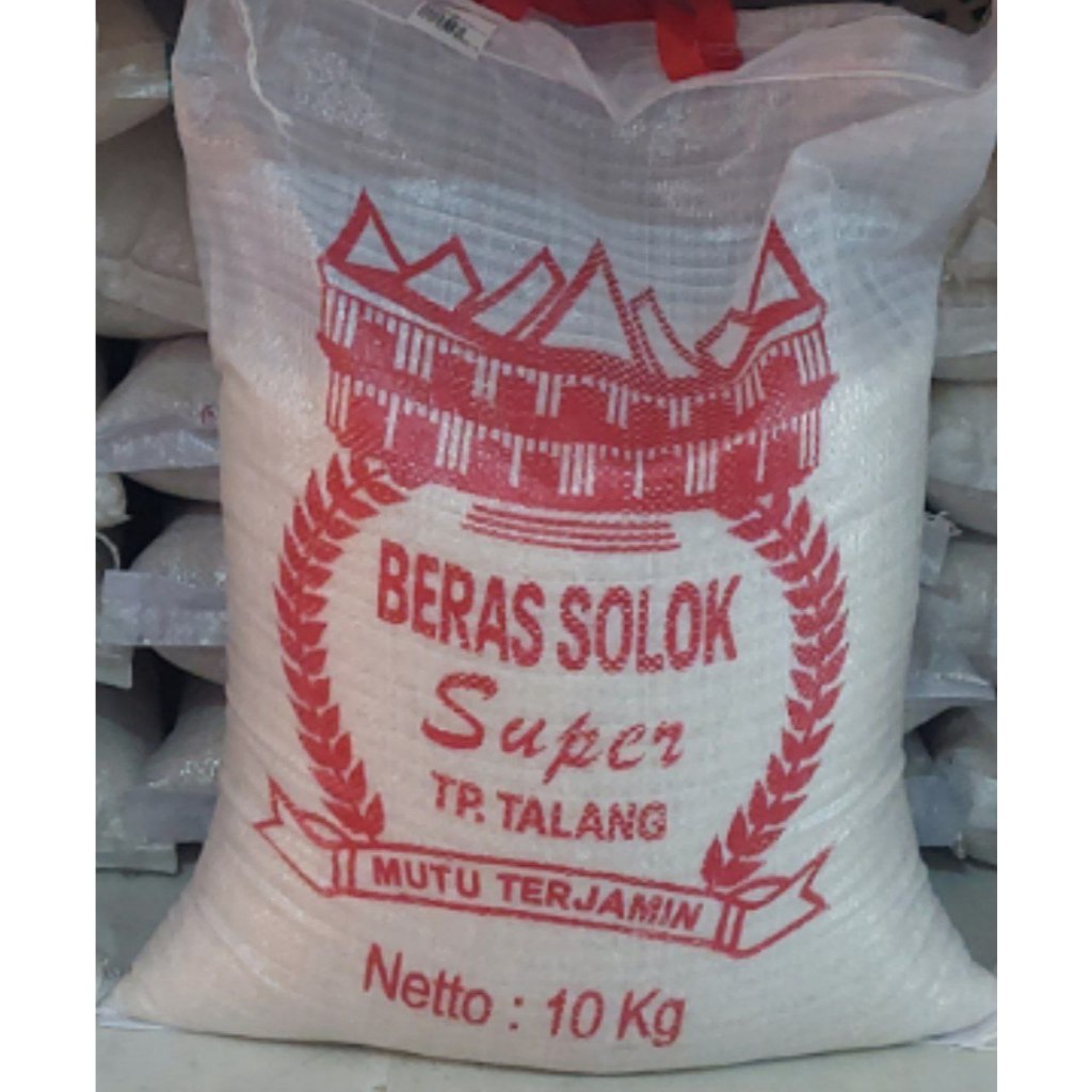 [oddsolshop] pekanbaru/Beras 10 kg - Solok Super Talang - Beras Solok Super 10 kg