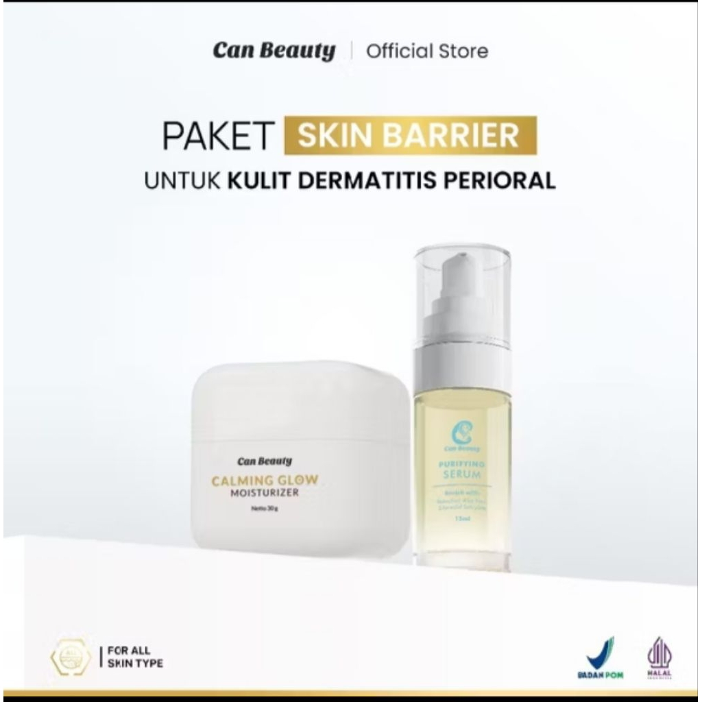 Canbeauty paket Dermatitis untuk perawatan kulit Dermatitis perioral