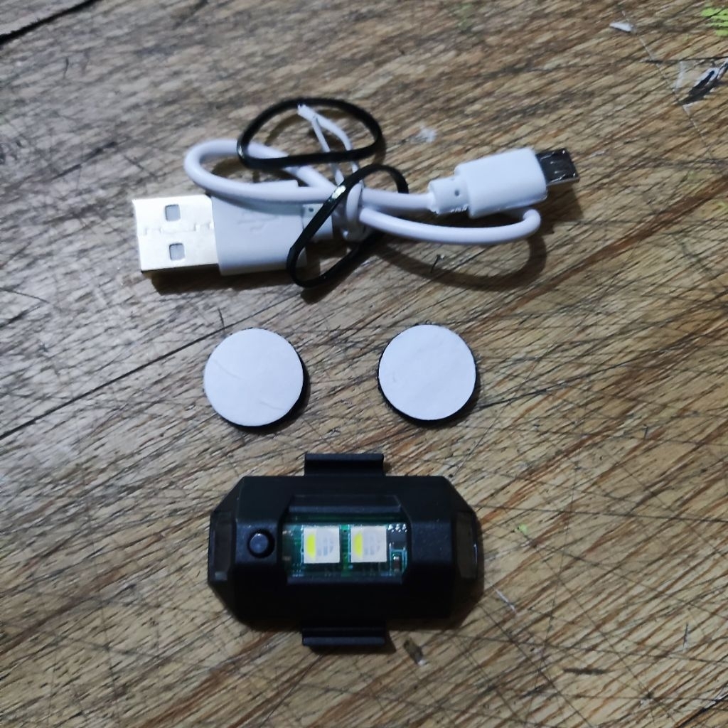 Lampu Tempel RGB motor mobil murah Casan | Lampu RGB Motor Cas | Lampu Pesawat | Lampu Kolong Motor 