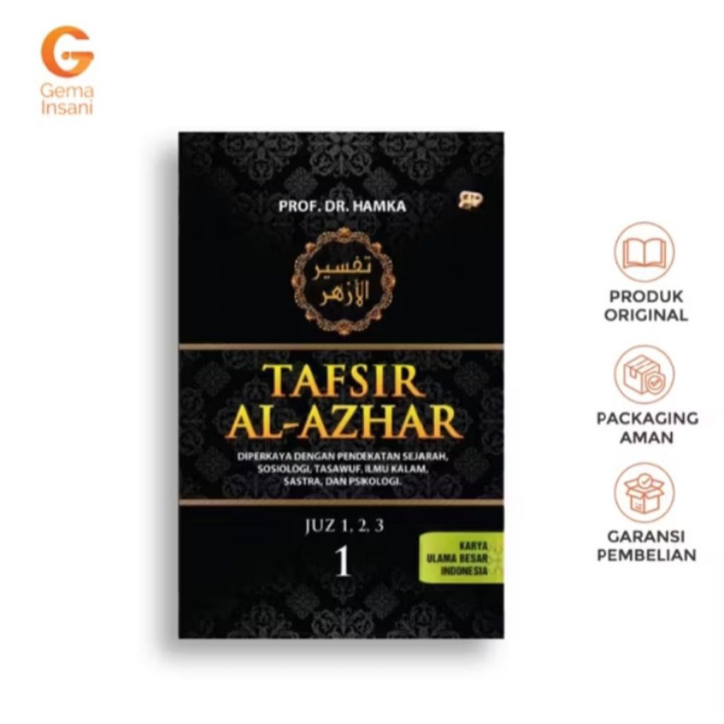 Buku Tafsir Al Azhar Buya Hamka Jilid 1