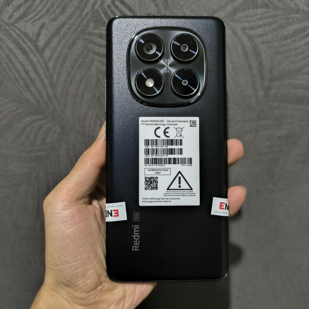 xiaomi redmi note 14 pro 5g 512gb, 256gb second resmi