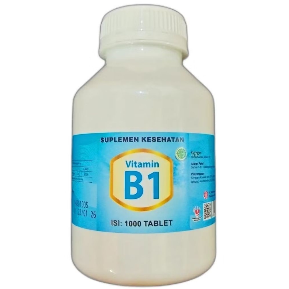 VITAMIN B1 Tablet 5mg (1000's /Botol) - PIM