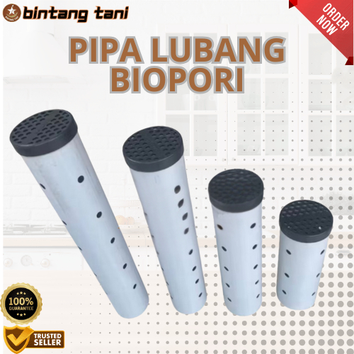 [Bintang Tani] - Pipa Lubang Biopori 4 Inch / Pipa Biopori 4 Inch / Pipa Resapan Air