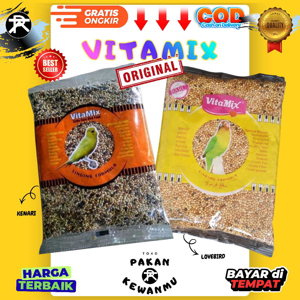 VITAMIX CANARY DAN LOVEBIRD