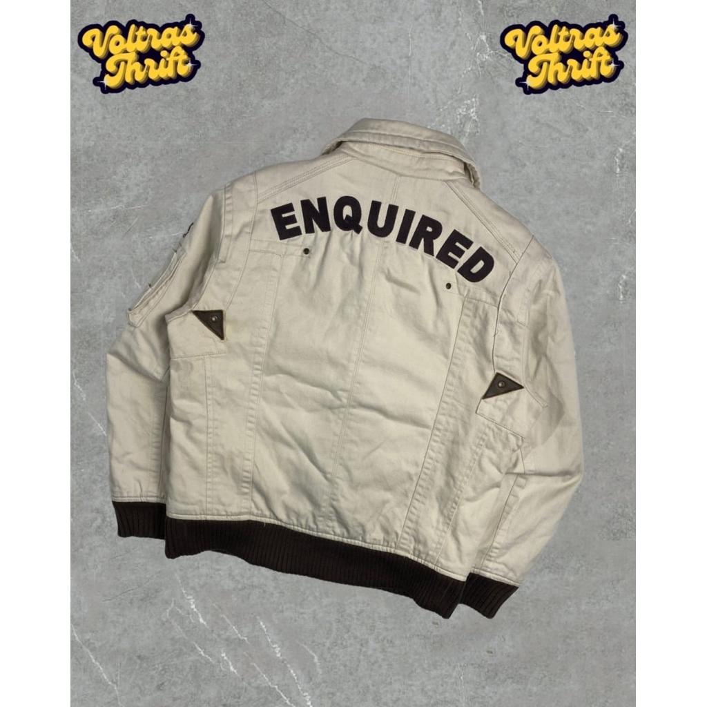 ASK ENQUIRED Canvas Vtg Jacket