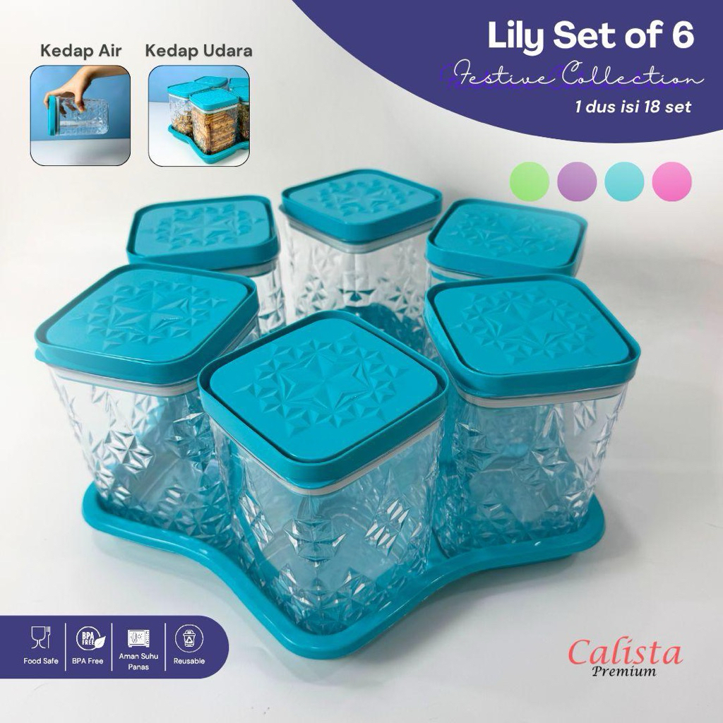 Calista - Toples Lily Set 6
