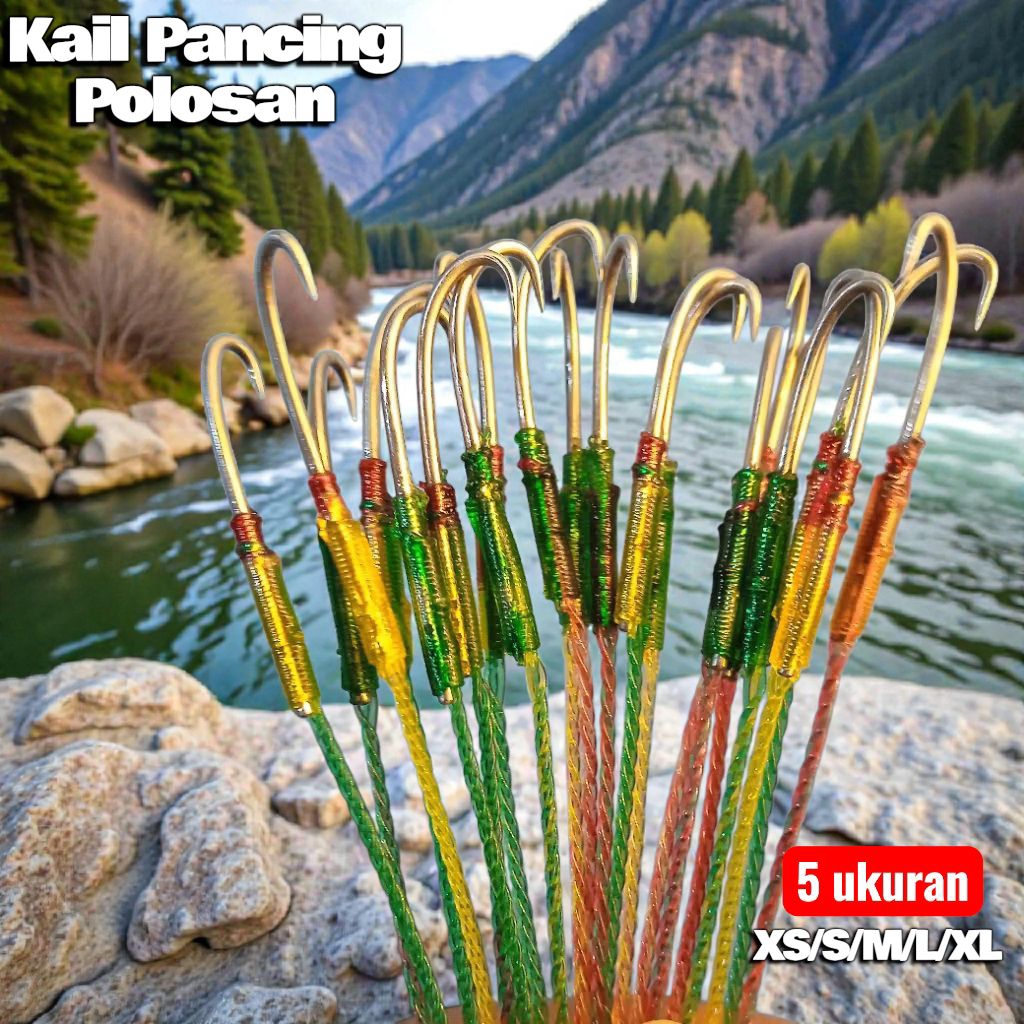 Kail Pancing Polosan Anti Moncel Super Tajam