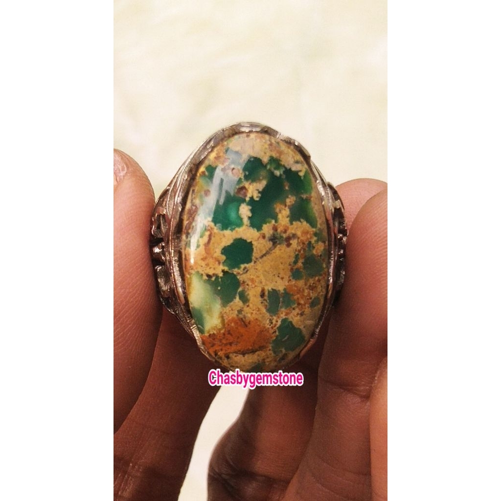 Batu Pirus Persia serat emas Matrix-Pirus Persia serat kura urat emas