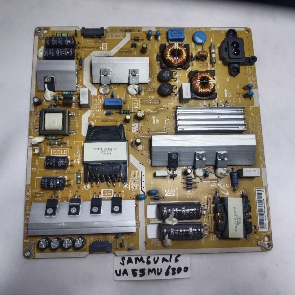 power suplay tv samsung UA55MU6300 original